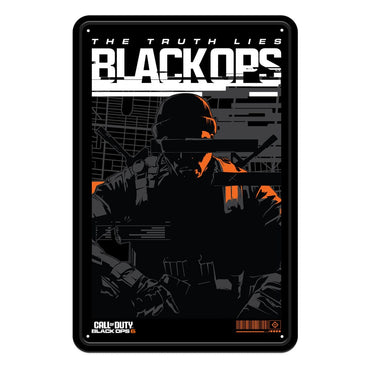 Call of Duty: Black Ops 6 Metal Sign Black Ops 6 20 x 30 cm