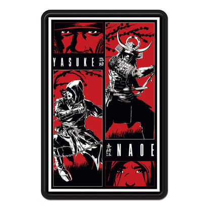 Assassin´s Creed Shadows Metal Sign Manga