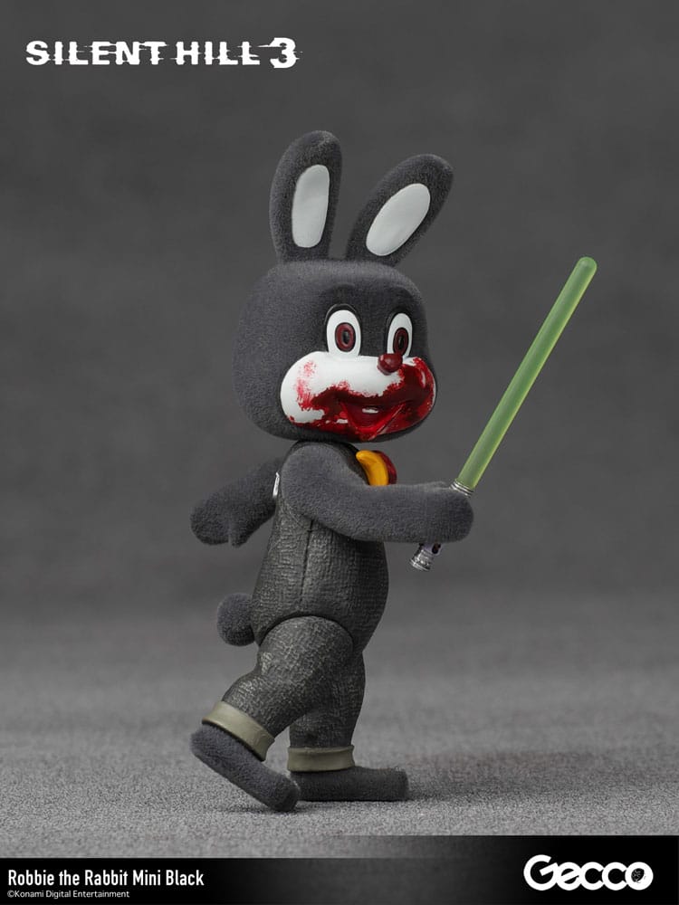 Silent Hill 3 Mini Action Figuur Robbie The Rabbit Mini Black versie 10 cm