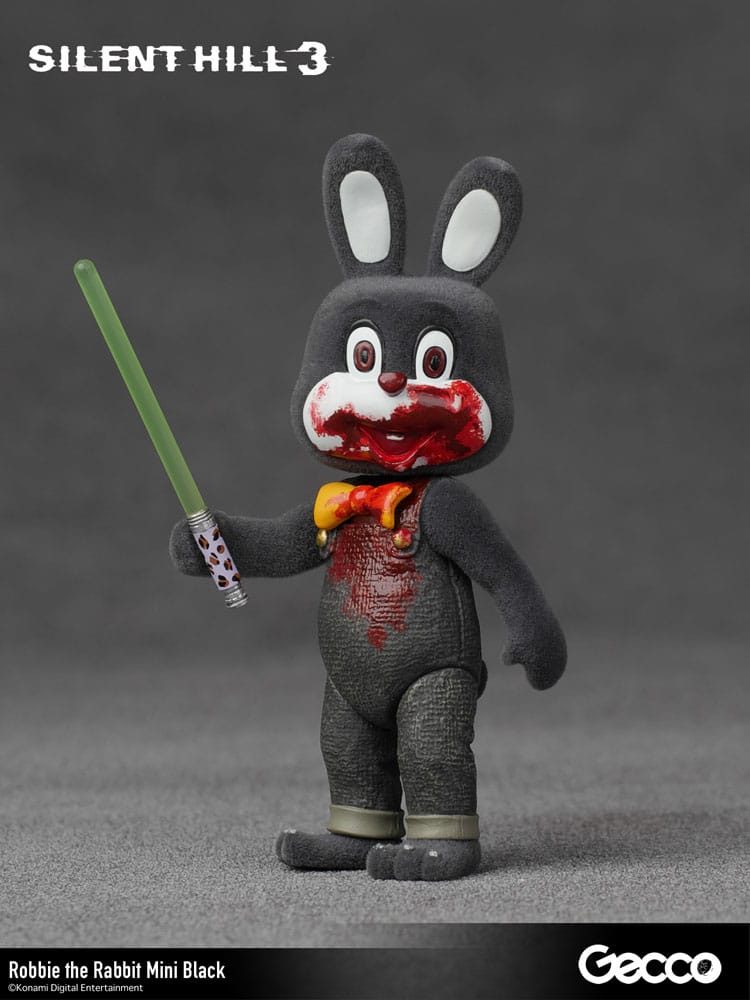 Silent Hill 3 Mini Action Figuur Robbie The Rabbit Mini Black versie 10 cm