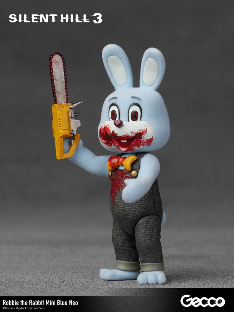 Silent Hill 3 Mini Action Figur Robbie The Rabbit Mini Blue Neo version 10 cm