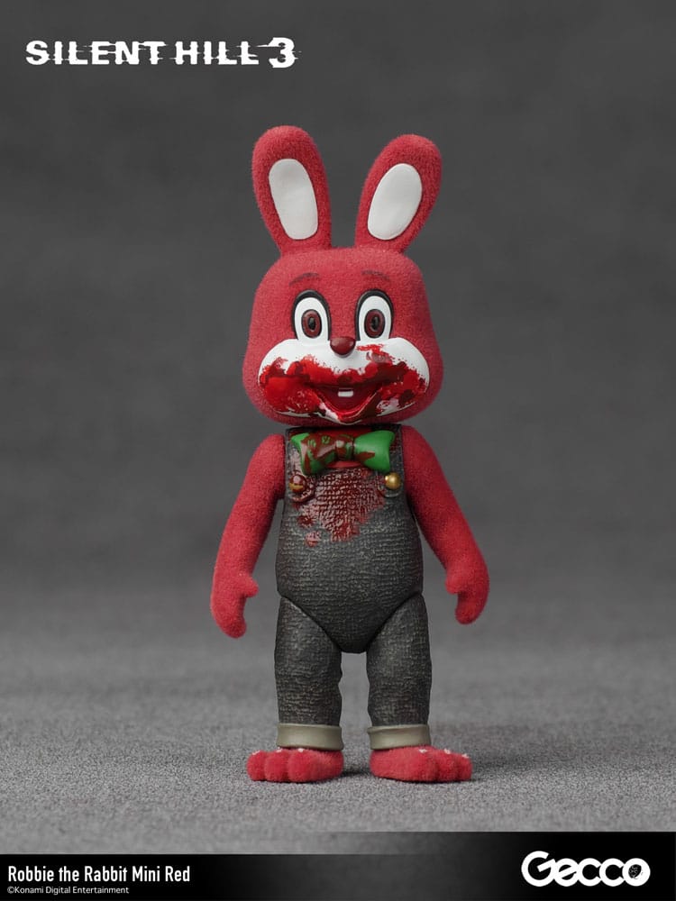 Silent Hill 3 Mini Aksiyon Figürü Robbie Tavşan Mini Kırmızı Sürüm 10 Cm
