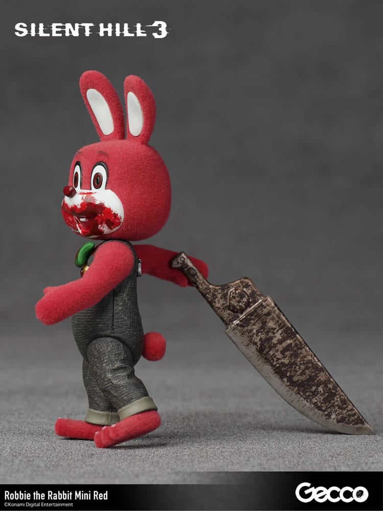 Silent Hill 3 Mini Action Figure Robbie the Rabbit Mini Red versione 10 cm