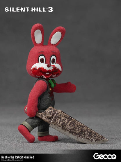 Silent Hill 3 Mini Aksiyon Figürü Robbie Tavşan Mini Kırmızı Sürüm 10 Cm