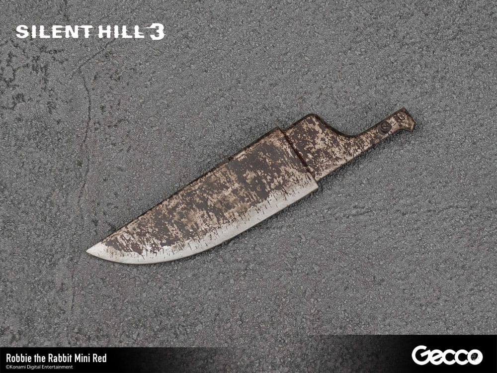 Silent Hill 3 Mini Aksiyon Figürü Robbie Tavşan Mini Kırmızı Sürüm 10 Cm