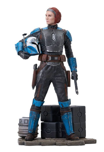 Star Wars La estatua de los hitos mandalorianos 1/6 Bo Katan 30 cm