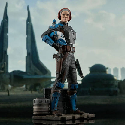 Star Wars La estatua de los hitos mandalorianos 1/6 Bo Katan 30 cm