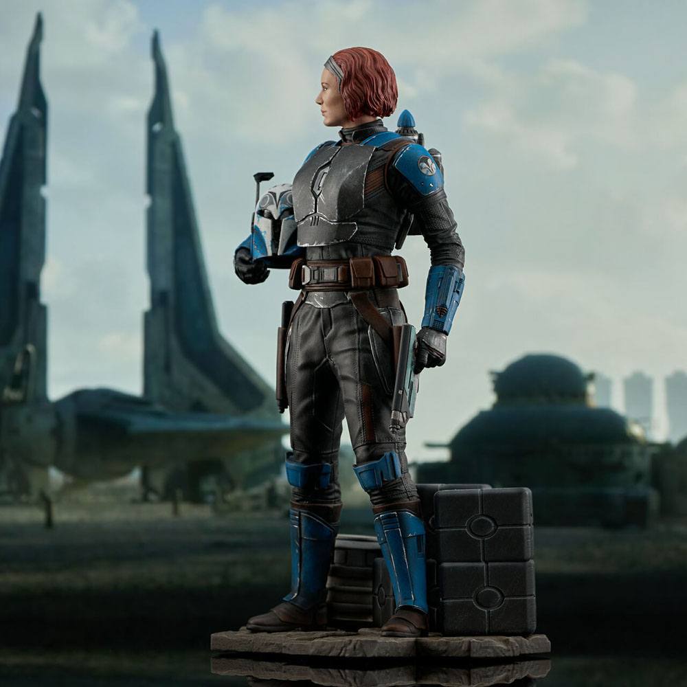 Star Wars La estatua de los hitos mandalorianos 1/6 Bo Katan 30 cm