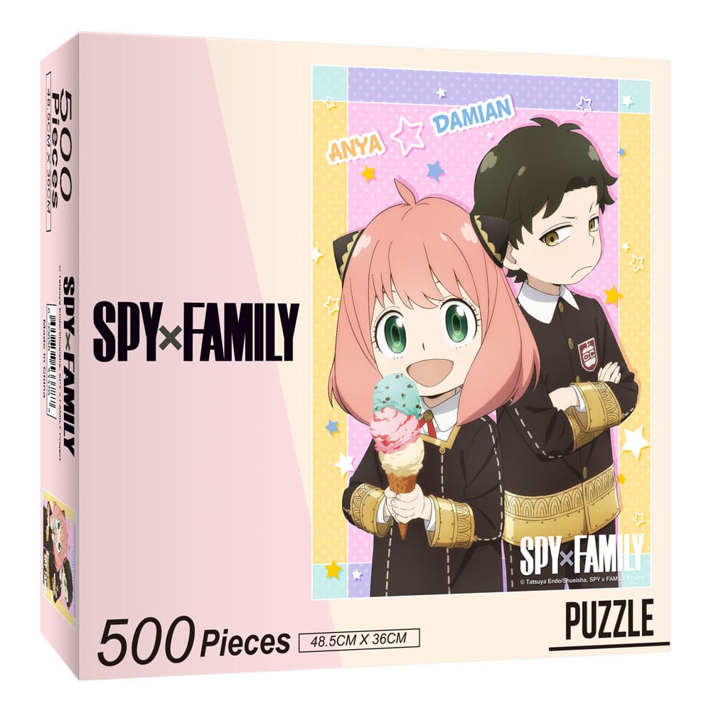 Spy x Family Puzzle Anya & Damian (500 pièces)