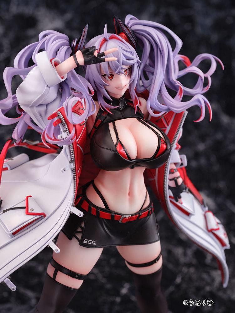 Erotic Gears PVC Statue 1/6 Girl Rouge Illustration by Ulrich 30 cm