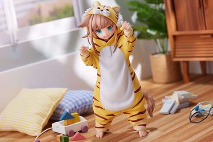 Min kat er en Kawaii Girl Statue Palette Dress-Up Collection: Tora Kinako 15 cm