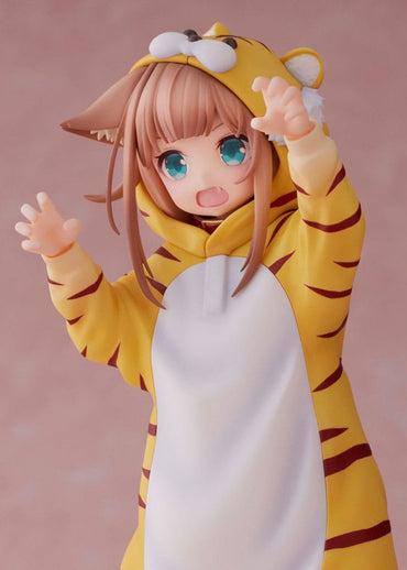 Min kat er en Kawaii Girl Statue Palette Dress-Up Collection: Tora Kinako 15 cm