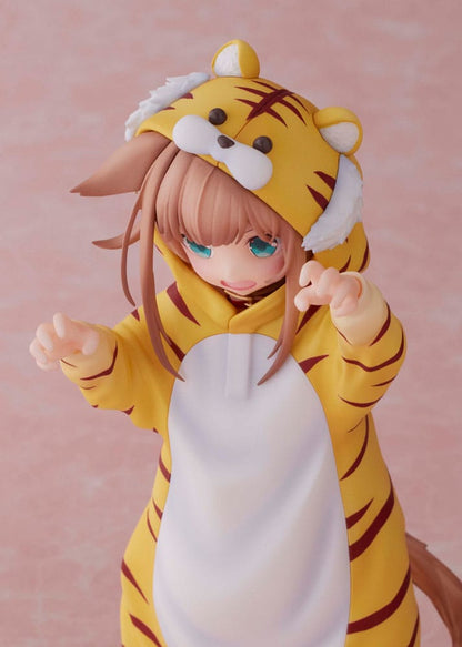 Min kat er en Kawaii Girl Statue Palette Dress-Up Collection: Tora Kinako 15 cm