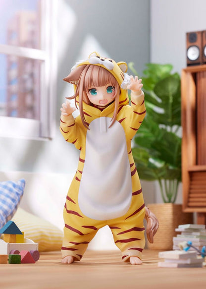 Min kat er en Kawaii Girl Statue Palette Dress-Up Collection: Tora Kinako 15 cm