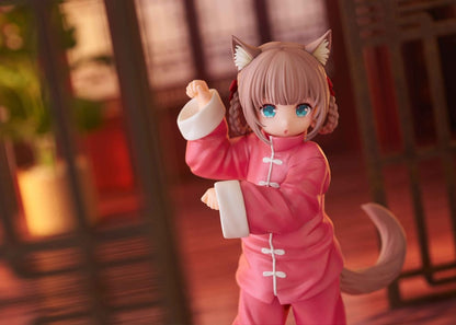 Min katt är en Kawaii Girl Palette Dress-Up Collection Statue Kinako Nyang Fu Ver. 15 cm
