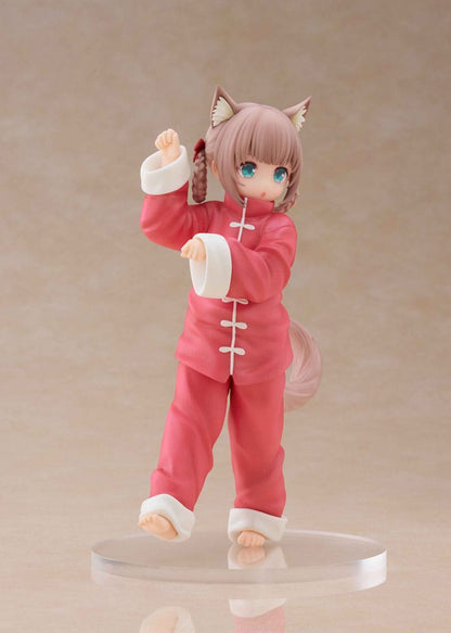 Min katt är en Kawaii Girl Palette Dress-Up Collection Statue Kinako Nyang Fu Ver. 15 cm
