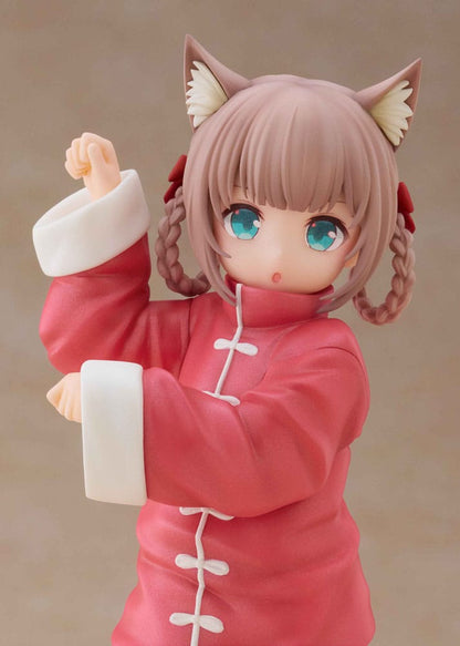 Min katt är en Kawaii Girl Palette Dress-Up Collection Statue Kinako Nyang Fu Ver. 15 cm