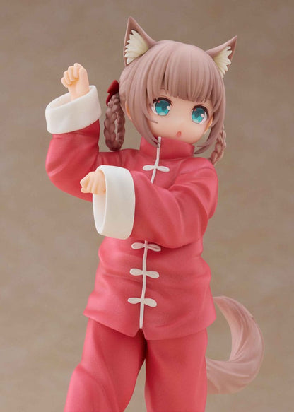 Min katt är en Kawaii Girl Palette Dress-Up Collection Statue Kinako Nyang Fu Ver. 15 cm