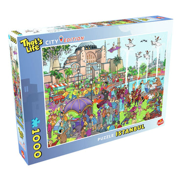 C'est la vie de la vie en édition puzzle Istanbul (1000 pièces)