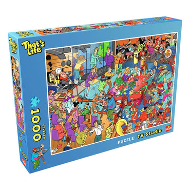 C'est la vie Bix Box Puzzle TV Studio (1000 pièces)