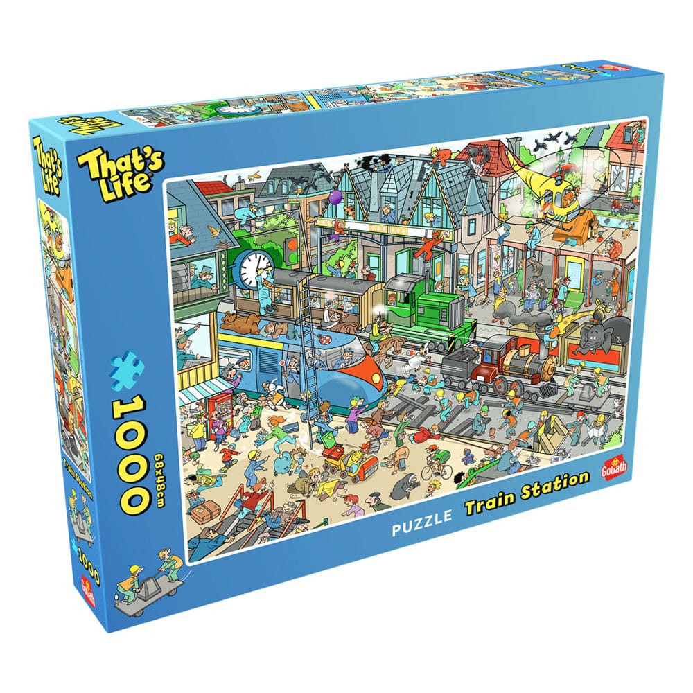 C'est la gare de la vie de puzzle de la vie BIX Box (1000 pièces)