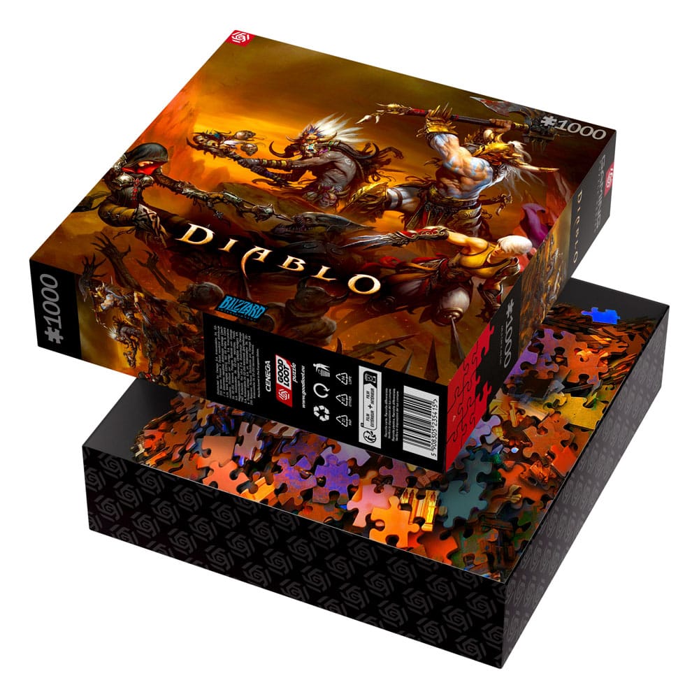 Diablo -Gaming -Puzzle -Helden Kampf (1000 Stücke)