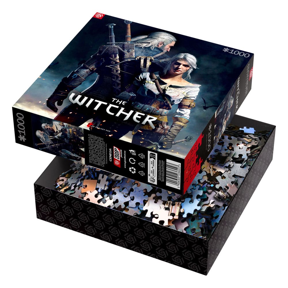 The Witcher Gaming Puzzle Geralt & Ciri (1000 pièces)