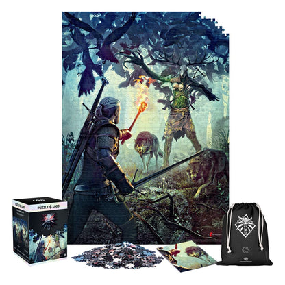 Witcher Premium Puzzle Leshen (1000 stykker)