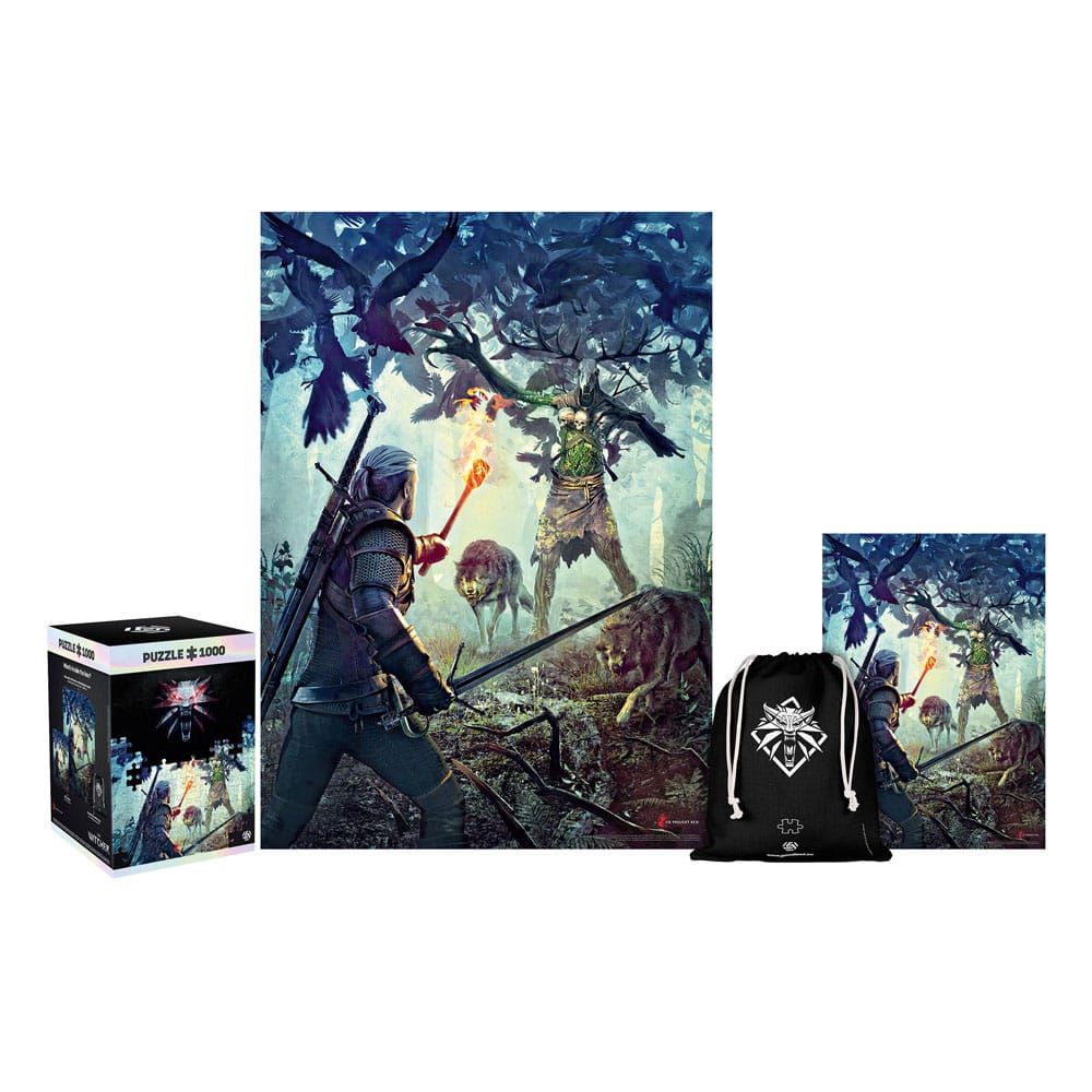 Witcher Premium Puzzle Leshen (1000 stykker)