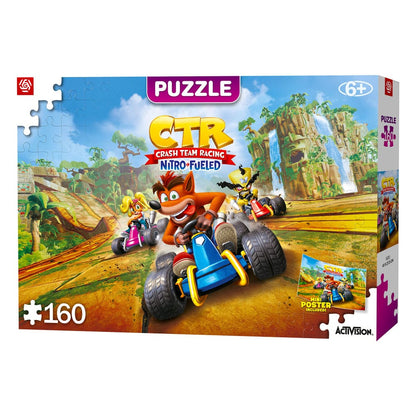 Crash Bandicoot Kids Puzzle Team Racing Nitro-gorivo (160 komada)