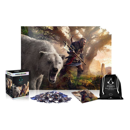 Assassins Creed Valhalla Premium -Puzzle Eiveror & Polar Bear (1000 Stücke)