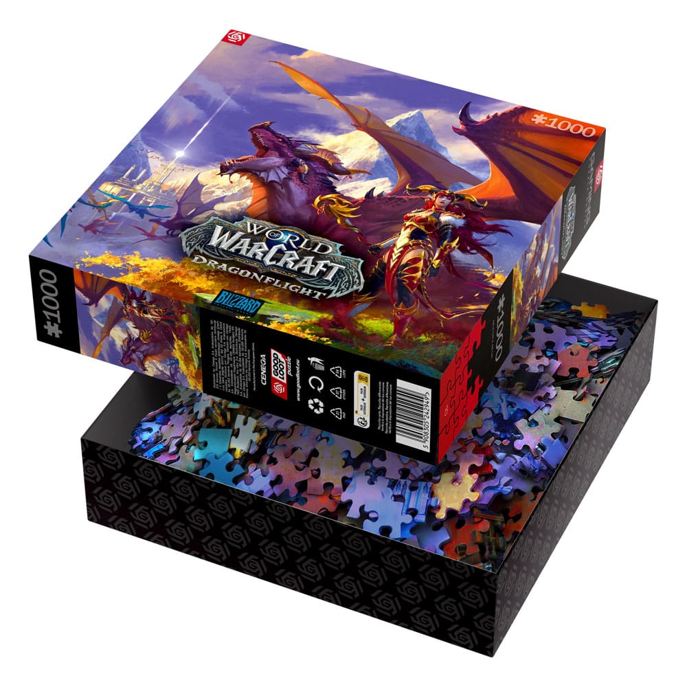 World of Warcraft Gaming Puzzle Dragonflight Alexstrasza (1000 Stück)