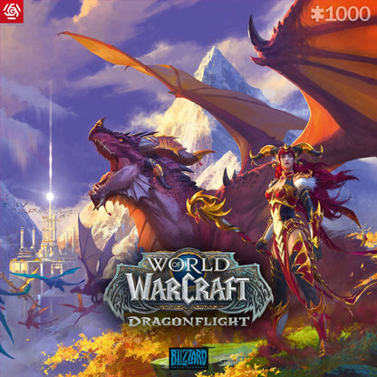 World of Warcraft Gaming Puzzle Dragonftight Alexstrasza (1000 komada)