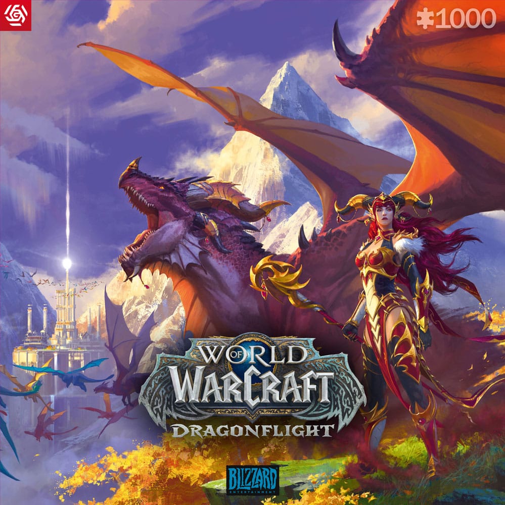 World of Warcraft Gaming Puzzle Dragonflight Alexstrasza (1000 Stück)