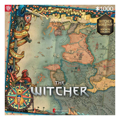 The Witcher 3 Gaming Puzzle the Northern Kingdoms (1000 stykker)