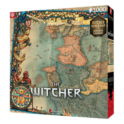 The Witcher 3 Gaming Puzzle the Northern Kingdoms (1000 stykker)