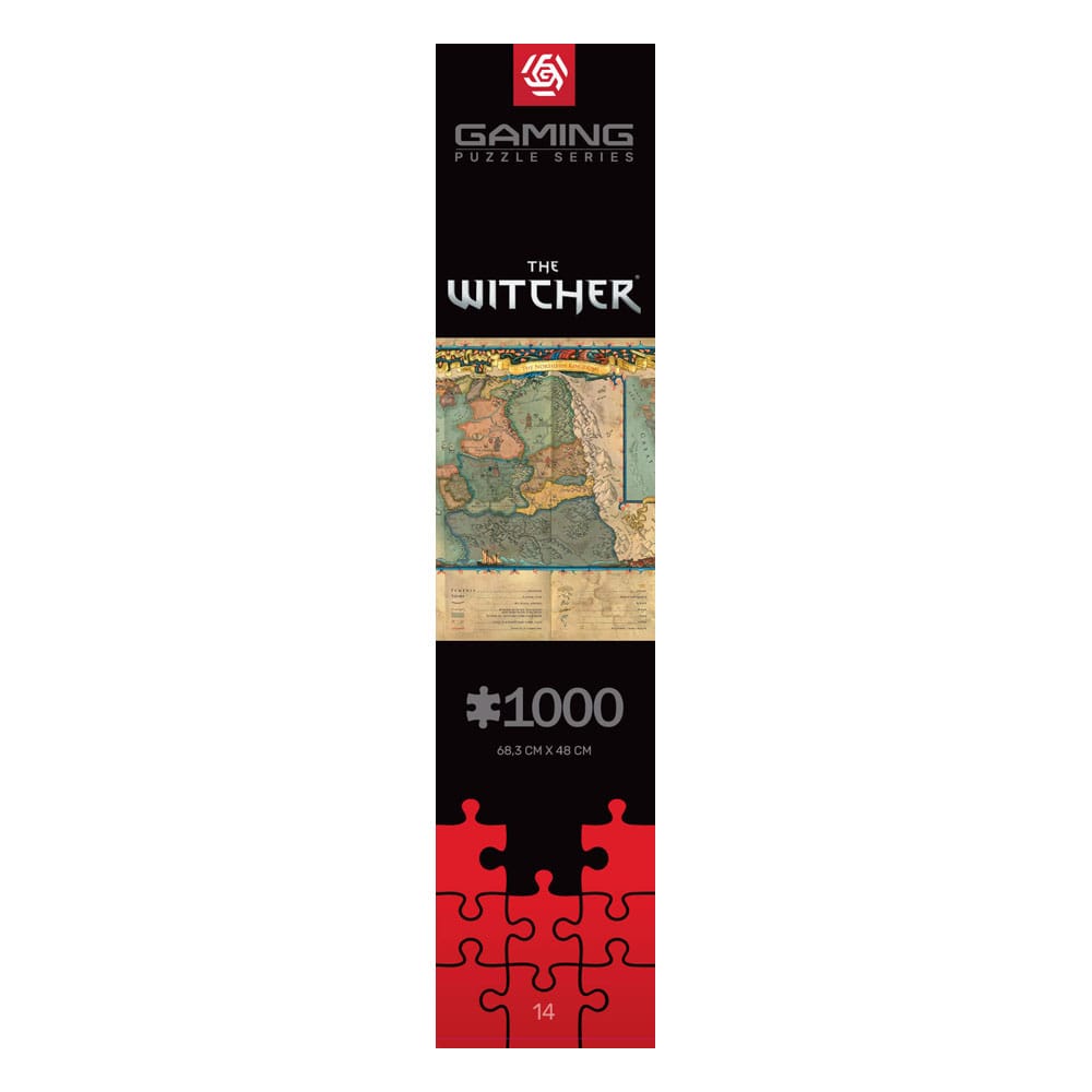 The Witcher 3 Gaming Puzzle the Northern Kingdoms (1000 stykker)