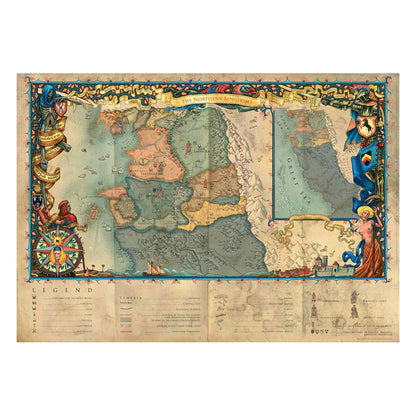 The Witcher 3 Gaming Puzzle the Northern Kingdoms (1000 stykker)