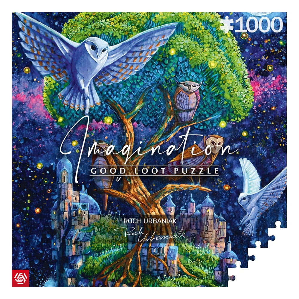 Roch Urbaniak Imagination Puzzle Owl Island / Wyspa Sów (1000 pièces)