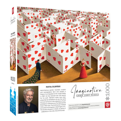 Rafal Olbinski Imagination Puzzle Excessive Meticulousness (1000 pieces)