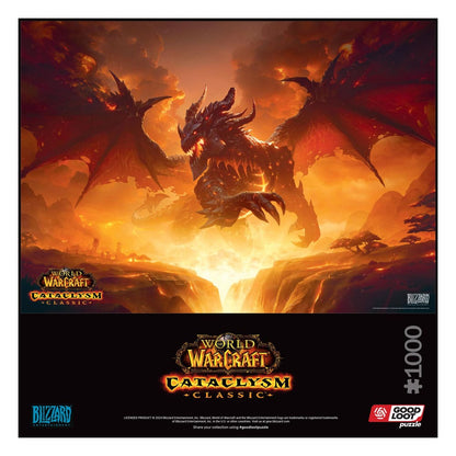 World of Warcraft Gaming Puzzle Cataclysm Classic (1000 stykker)