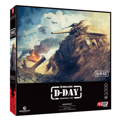 World of Tanks Gaming Puzzle D-Day (1000 stykker)