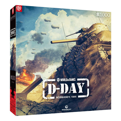 World of Tanks Gaming Puzzle D-Day (1000 stykker)