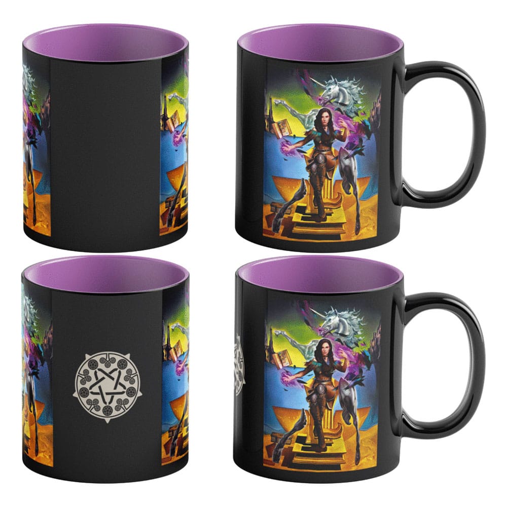 The Witcher III: Wild Hunt Game Art Chronicles Change Change Mug Yennefer Inspiré par Salvador Dali 450 ML