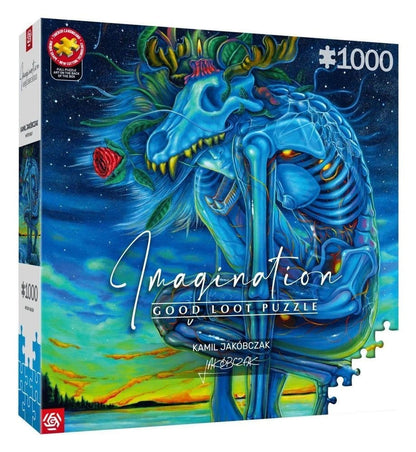 Imagination Series Pussel Kamil Jakóbczak Bialy Wilk (1000 bitar)