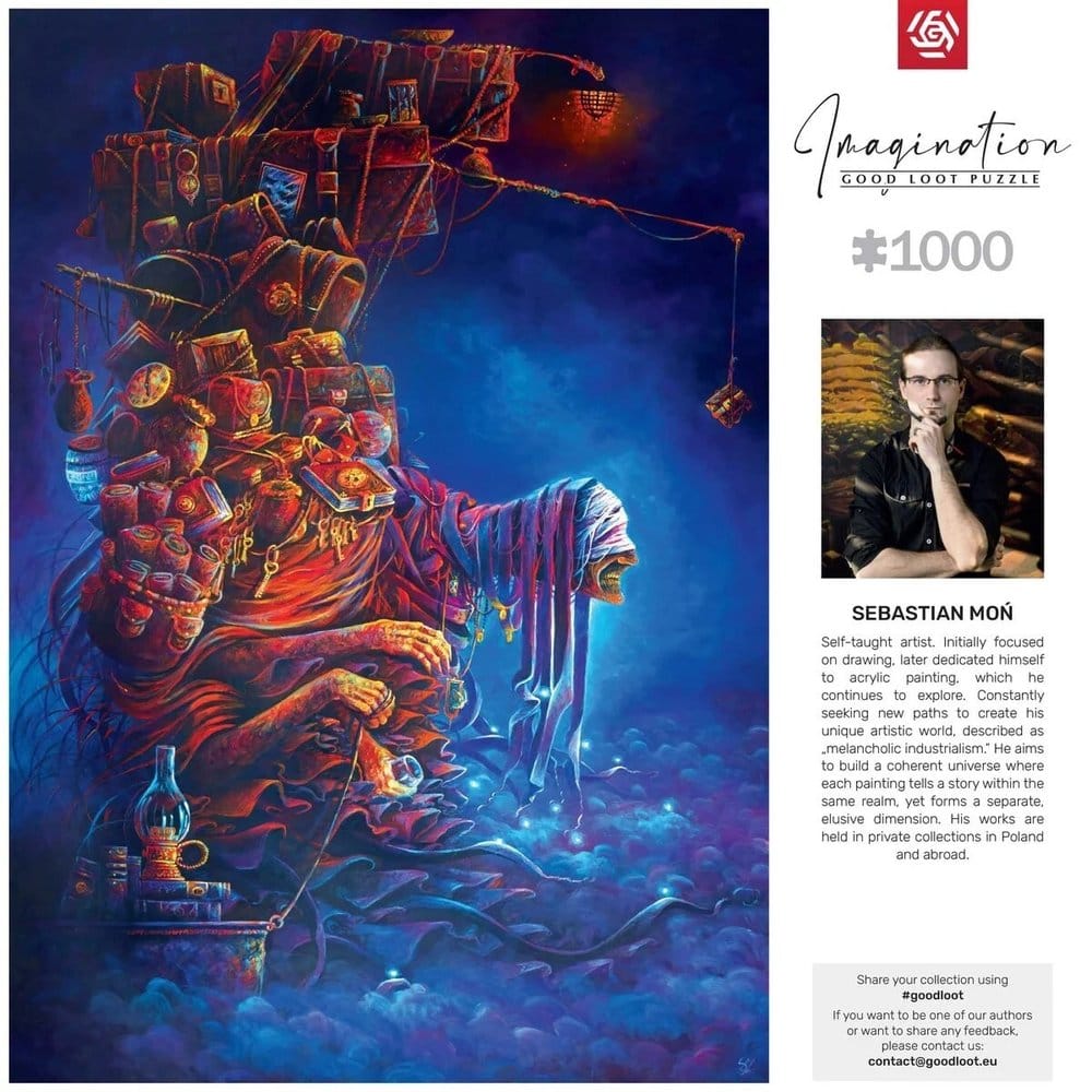 Imagination Series Pussel Sebastian Mon Ciezar doswiadczen (1000 bitar)