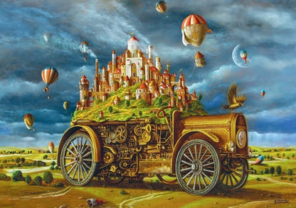 Imagination Series Puzzle Arkadiusz Dzielawski Wielka przeprowadzka (1000 stykker)