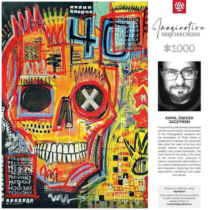 Puzzle della serie Imagination Kamil Jakuza Jaczynski 40 HZ (1000 pezzi)