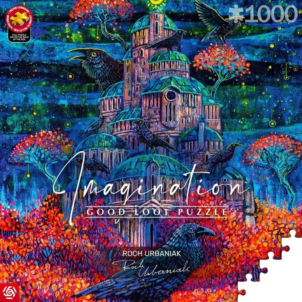 Puzzle della serie Imagination Roch Urbaniak Twierdza Pani Kruków (1000 pezzi)