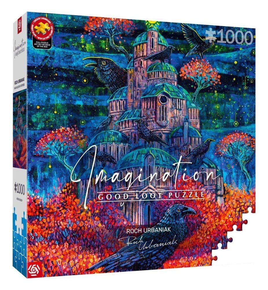 Puzzle della serie Imagination Roch Urbaniak Twierdza Pani Kruków (1000 pezzi)